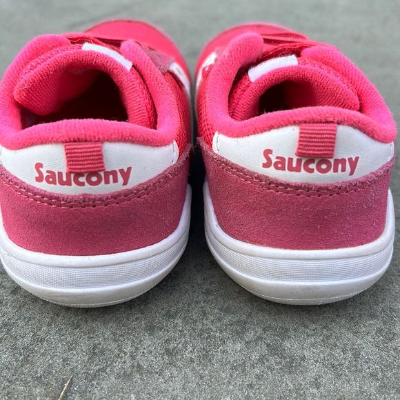 Saucony Jazz Riff Toddler Girls Size 10.5XW - Good Condition - Picture 6 of 8